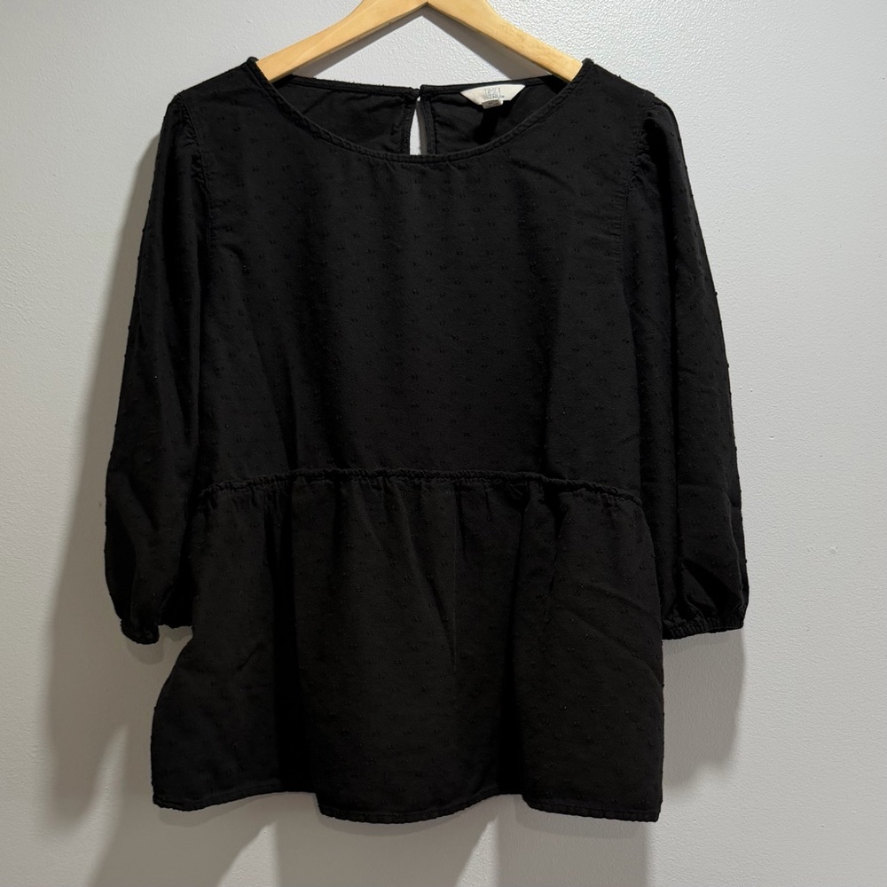Time and Tru Black Top